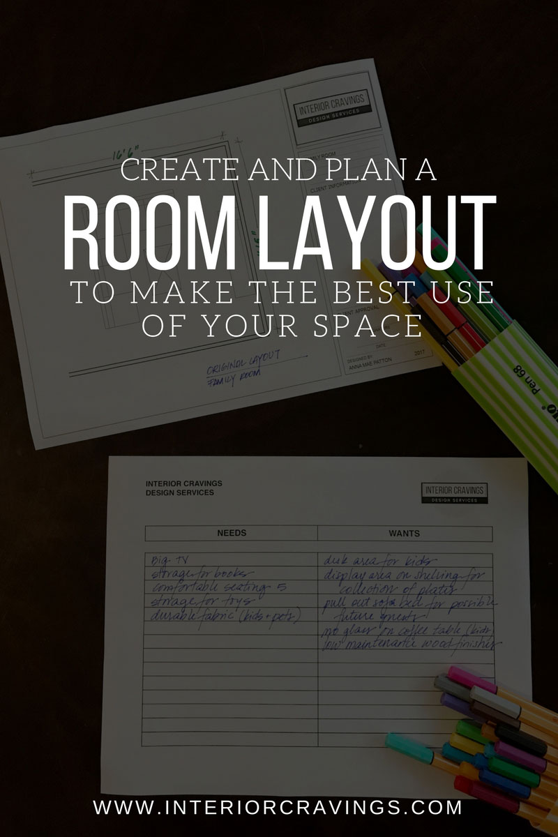 CREATE AND PLAN A ROOM LAYOUT TO MAKE THE BEST USE OF YOUR SPACE